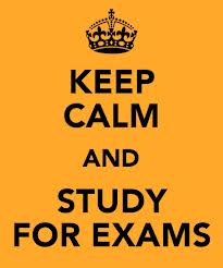 keep calm exams